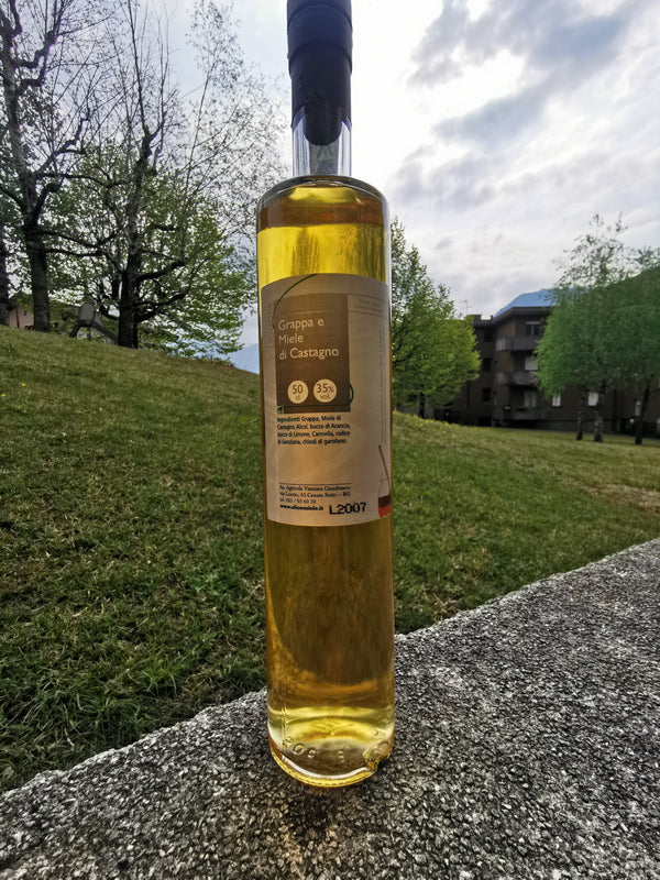 Grappa e Miele di Castagno - NonSoloCastagne liquore