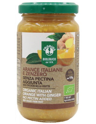 Composta di arancia e zenzero senza pectina (220gr) - NonSoloCastagne marmellata