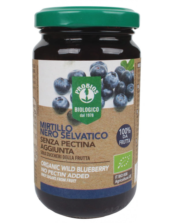 Composta di mirtillo nero selvatico senza pectina (220gr) - NonSoloCastagne marmellata