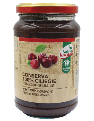 Conserva di ciliegie 100% italiana (380gr) - NonSoloCastagne marmellata