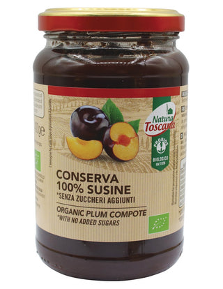 Conserva 100% susine italiane biologica (400gr) - NonSoloCastagne marmellata