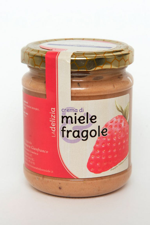 Crema miele e fragole Delizia alle Fragole - NonSoloCastagne miele