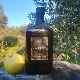 Amaro Vathia d' erbe e bergamotto 70 cl - NonSoloCastagne GRAPPA