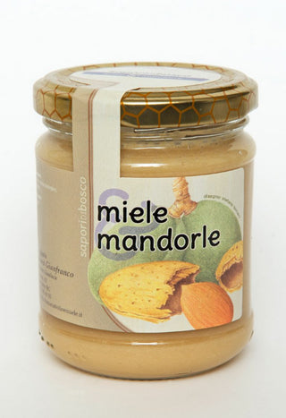 Crema miele e Mandorle Delizia alle Mandorle 220gr - NonSoloCastagne miele