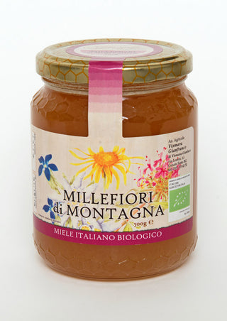 Miele biologico Millefiori di Montagna - NonSoloCastagne miele