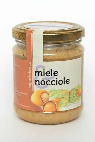 Crema miele e Nocciole Delizia alle Nocciole 220gr - NonSoloCastagne miele